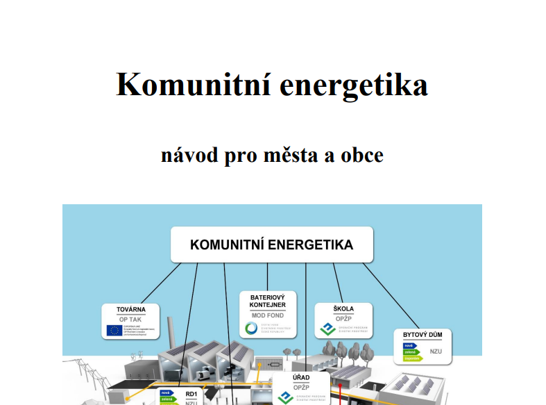 Komunitní energetika – návod pro města a obce