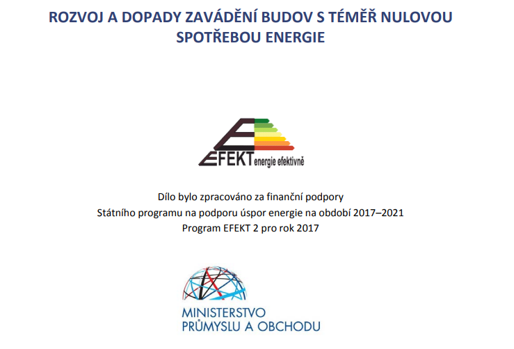 Rozvoj a dopady zavádění budov s téměř nulovou spotřebou energie